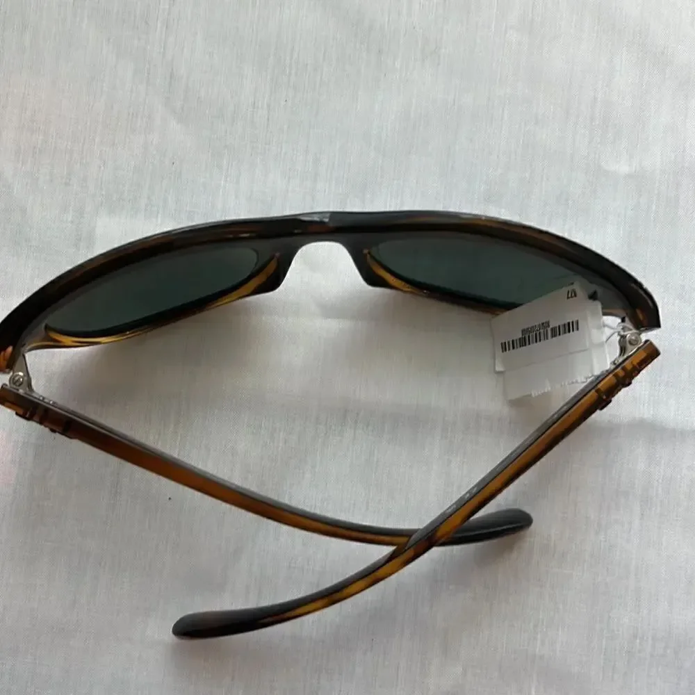 Ray-Ban RB4216 Women's Sunglasses 601/11 Polished Havana LENSES Green NWT $229
